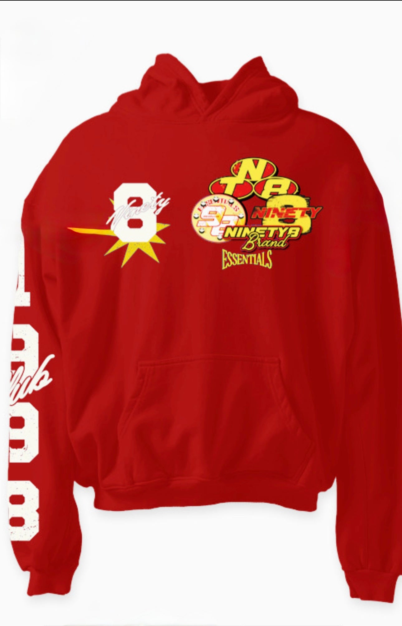 Fall 98 Club Red Hoodie